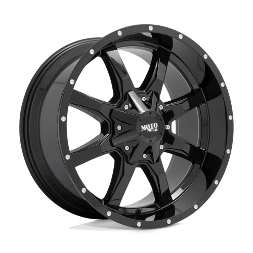 MO970 18X10 8X6.5 G-BLK MILL LP -24MM