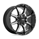 Moto Metal MO970 17X9 8X6.5 G-BLK MACH 12MM