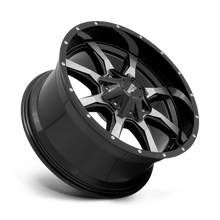 Load image into Gallery viewer, MO970 17X9 5X5.0/5.5 G-BLK MACH -12MM