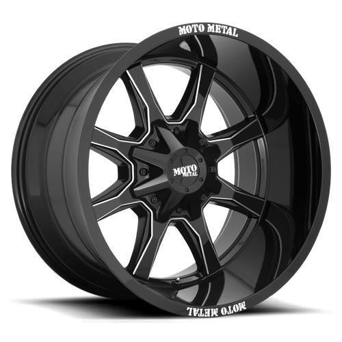 MO970 20X10 5X5.5/150 G-BLK MILL SPK 12MM