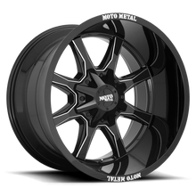 Load image into Gallery viewer, MO970 20X10 5X5.5/150 G-BLK MILL SPK 12MM