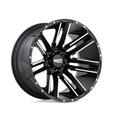Moto Metal MO978 20X9 8X180 S-BLK MACH 18MM