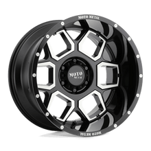 Load image into Gallery viewer, MO981 20X10 5X5.0 G-BLK MACH -24MM