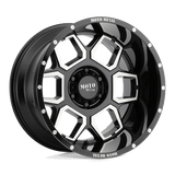 Moto Metal MO981 20X10 5X5.0 G-BLK MACH -24MM