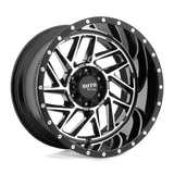 Moto Metal MO985 20X10 6X5.5 G-BLK MACH -18MM