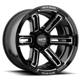 Moto Metal MO991 17X9 5X5.0 G-BLK MILL -12MM