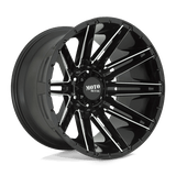Moto Metal MO998 20X10 6X135 G-BLK MILL -18MM