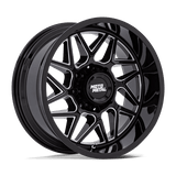 Moto Metal MO812 20X9 8X180 G-BLK MILL 20MM