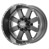 Moto Metal MO962 18X9 6X5.5 S-GRY MILL 0MM