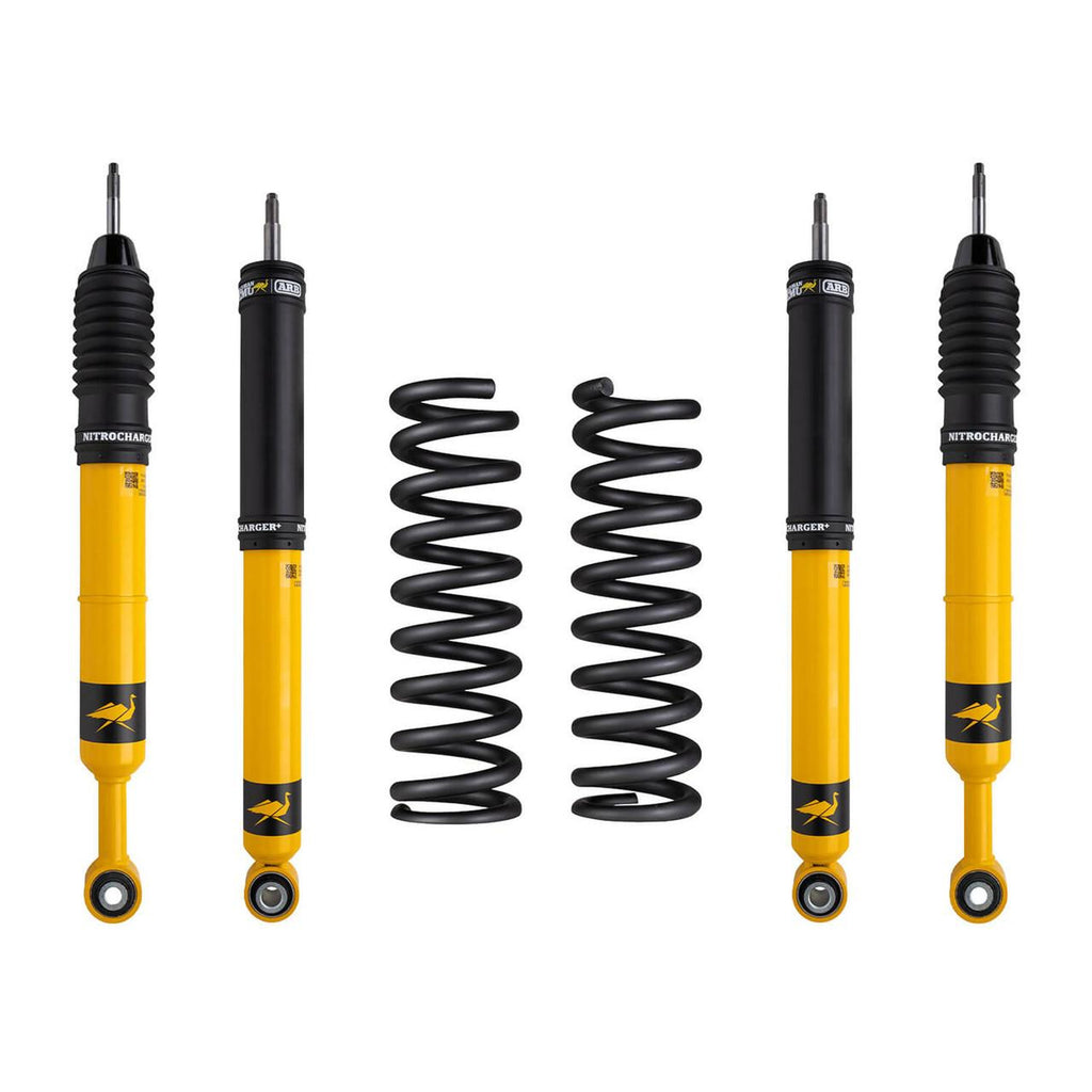 ARB / OME 07-21 Toyota Tundra Nitro Plus Kit - FR 2.35in/0-330lb - RR 0in/0lb