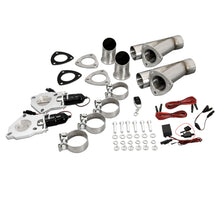 Load image into Gallery viewer, Patriot Exhaust 2.5 Electric Cutout Dual System w/Remote