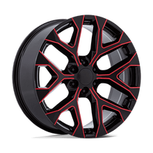 Load image into Gallery viewer, PR177 22X9 6X5.5 G-BLK RED-MILL 24MM