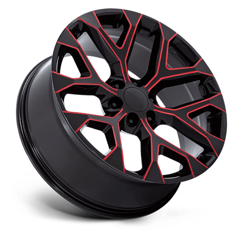 PR177 24X10 6X5.5 G-BLK RED-MILL 24MM
