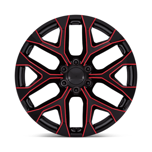 PR177 24X10 6X5.5 G-BLK RED-MILL 24MM