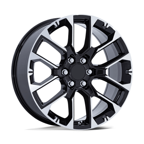 PR224 22X9 6X5.5 G-BLK MACH 28MM
