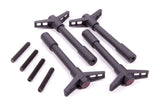 Proform Black Crinkle V/C Wing Nuts 4pcs