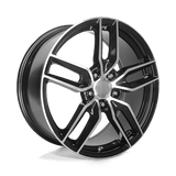 Performance Replicas PR160 18X9.5 5X4.75 G-BLK MACH 56MM