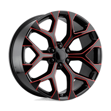 Load image into Gallery viewer, PR176 26X10 6X5.5 G-BLK RED-MILL 24MM