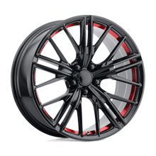 Load image into Gallery viewer, PR194 20X10 5X120 G-BLK RED MACH 23MM