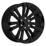 Performance Replicas PR205 22X9 6X5.5 G-BLK 24MM