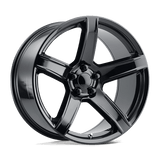 Performance Replicas PR209 20X10.5 5X115 G-BLK 22MM