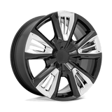 Performance Replicas PR212 22X9 6X5.5 G-BLK CHR ACC 28MM