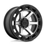 XD XD862 20X10 6X135 S-BLK MACH -18MM