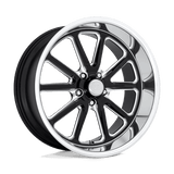 Rotiform U117 18X9.5 5X4.75 GL-BLK-MIL 01MM