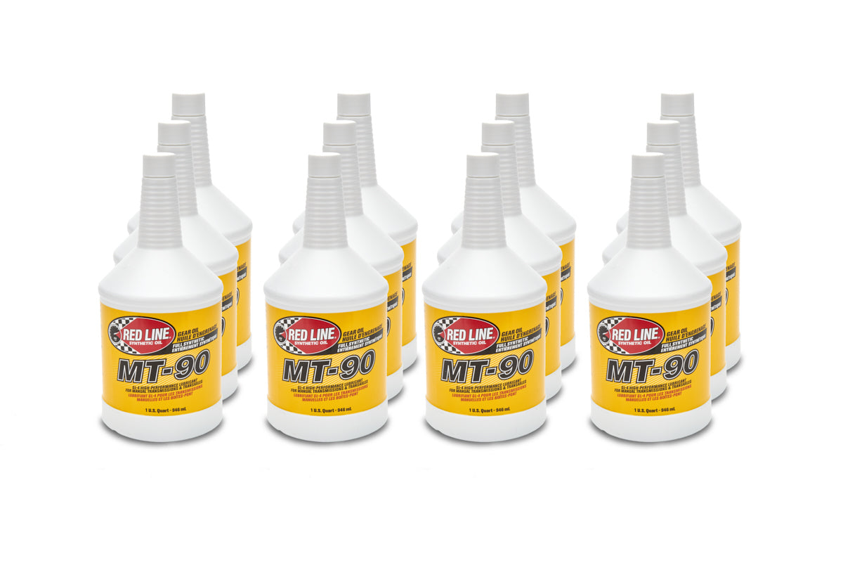 Red Line Oil MT-90 Manual Trans Lube Case/12 75W90 GL-4