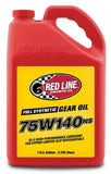 Red Line Oil 75W140NS GL-5 Gear Oil 1 gallon