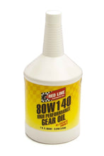 Load image into Gallery viewer, Red Line Oil 80W140 Gear Oil  1 Quart