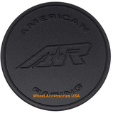 American Racing AR PERFORM MATTE BLACK CAP SNAP IN