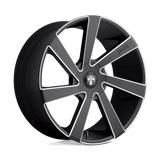 DUB S133 22X9.5 6X135/5.5 MT-BLK-MIL 30MM