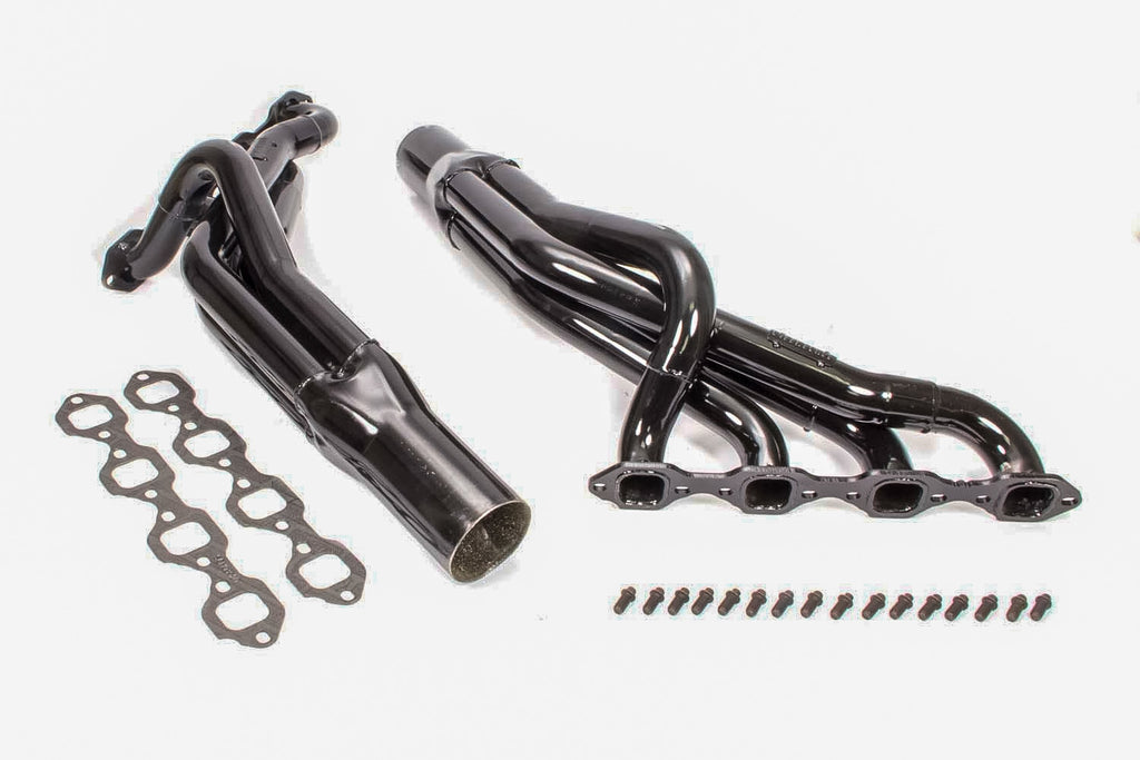 Schoenfeld Headers BBC Truck Header 2in x 3-1/2in Fender Well