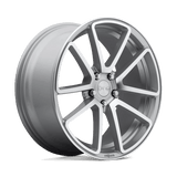 Rotiform R120 18X8.5 5X4.5 GL-SLVR-MACH 45MM