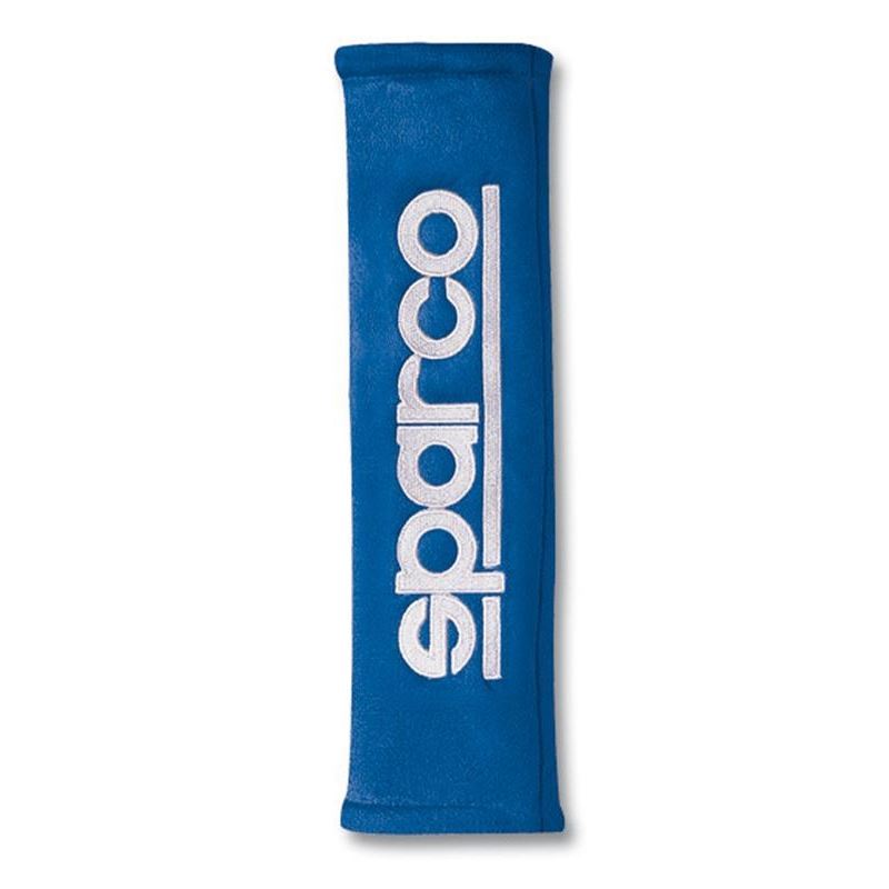 Sparco Belt Pad 2In Alcantara Blue