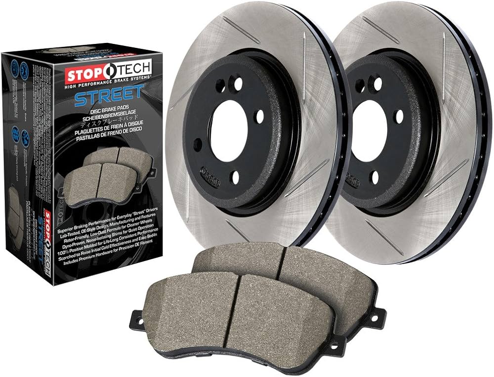 Street Axle Pack, Slotted, Front