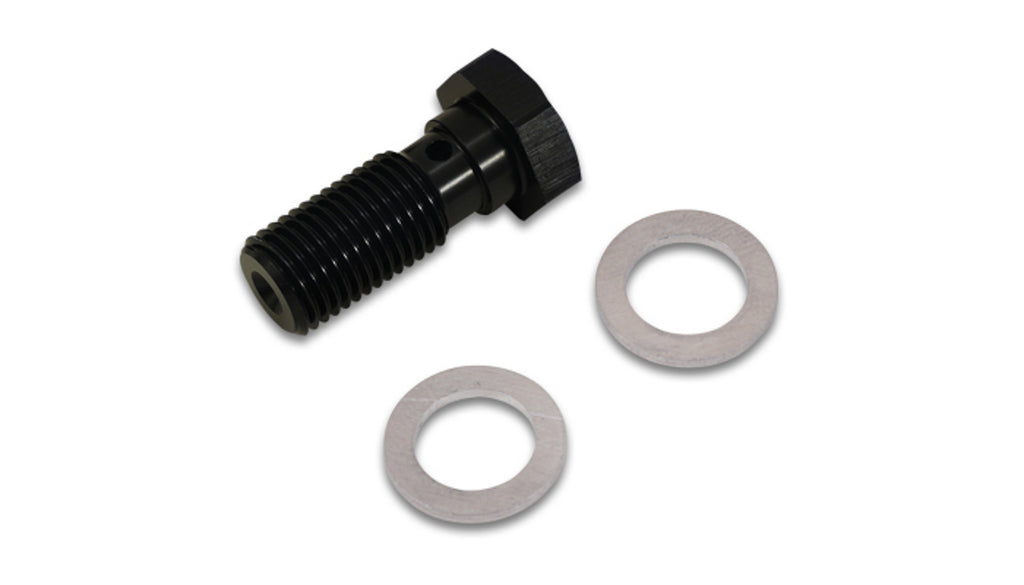 Vibrant Performance Fitting  Banjo Bolt  Mal e 3/8-20 Bolt  23mm long