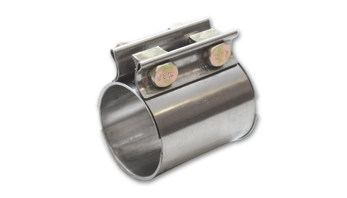 Vibrant Performance Stainless Steel Sleeve Clamp 2-1/2in