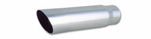 Load image into Gallery viewer, Vibrant Performance 3in Round Stainless Stee l Tip Single Wall Angle
