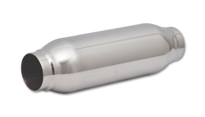 Vibrant Performance Bottle Style Resonator 2 .25in inlet/outlet x12in
