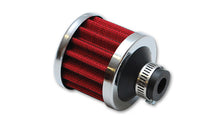 Load image into Gallery viewer, Vibrant Performance Crankcase Breather Filte r W/ Chrome Cap - 1In (2