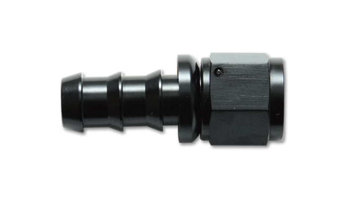 Vibrant Performance Straight Push-On Hose En d Fitting; Size: -8AN