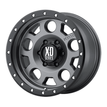 Load image into Gallery viewer, XD126 18X9 6X5.5 M-GRY BLK-RING 18MM
