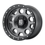 XD XD126 18X9 6X5.5 M-GRY BLK-RING 18MM