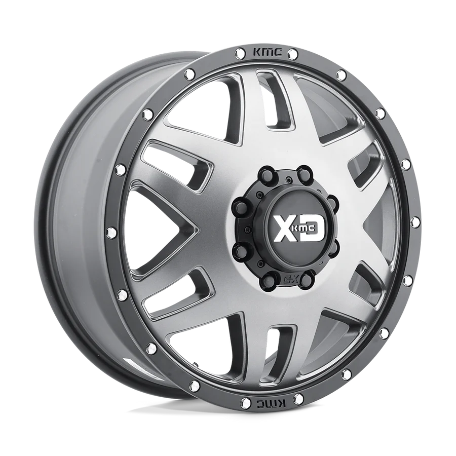 XD XD130 17X6.5 8X200 M-GRY BLK-RING -155MM