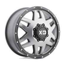 Load image into Gallery viewer, XD XD130 17X6.5 8X210 M-GRY BLK-RING -140MM