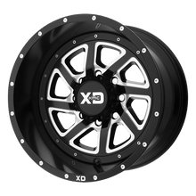 Load image into Gallery viewer, XD833 22X14 6X5.5 S-BLK MILL REV-RG -76MM