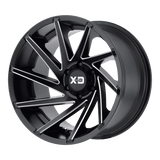 XD XD834 20X10 8X6.5 S-BLK MILL -18MM