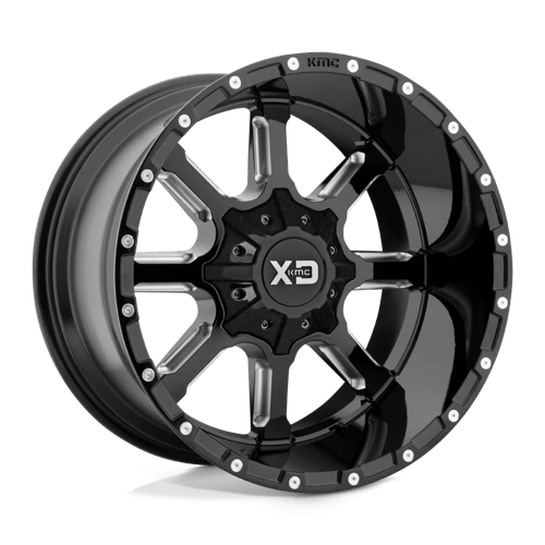 XD838 20X9 8X6.5 G-BLK MILL 00MM